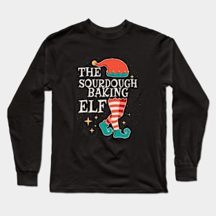 The Sourdough Baking Elf Xmas Family Matching Long Sleeve T-Shirt